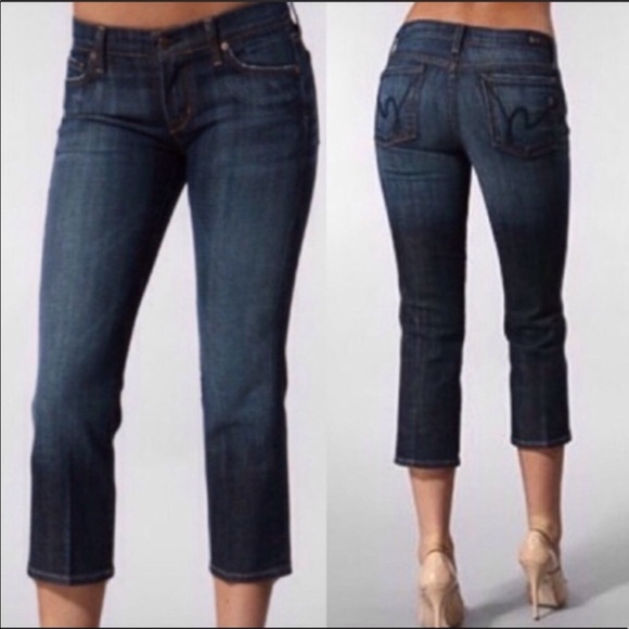Citizens Of Humanity Denim - jeans Citizens of Humanity crop pants Kelly #063
